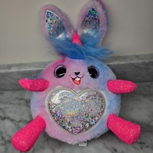 Zuru‎ Rainbocorns Bunny Rabbit Unicorn 9” Plush Stuffed Animal w/ Sound - Tested